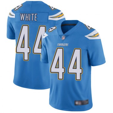 Los Angeles Chargers NFL Football Kyzir White Electric Blue Jersey Men Limited #44 Alternate Vapor Untouchable
